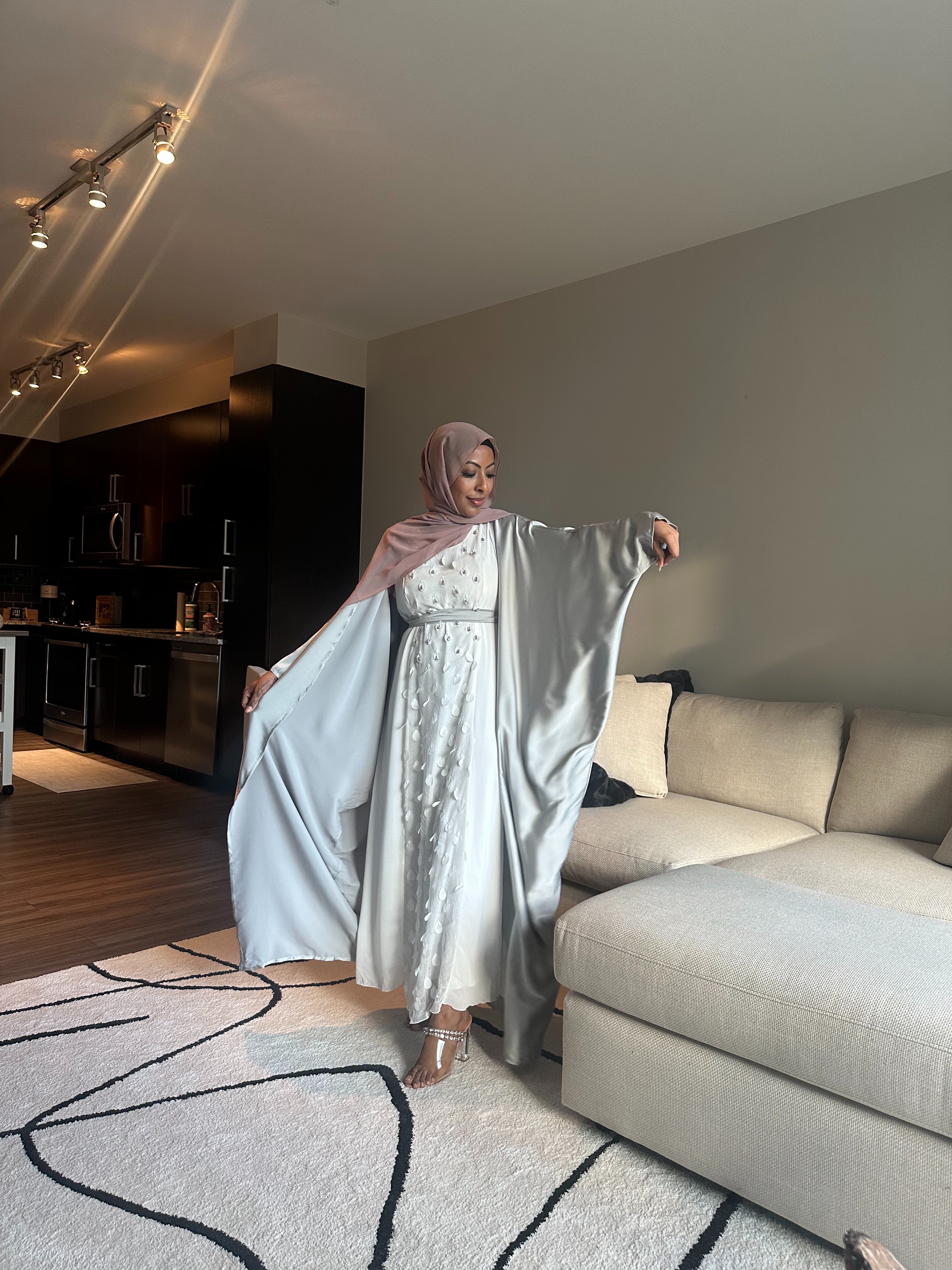 Modest and luxurious Abaya Set